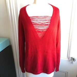 JustFab red sweater